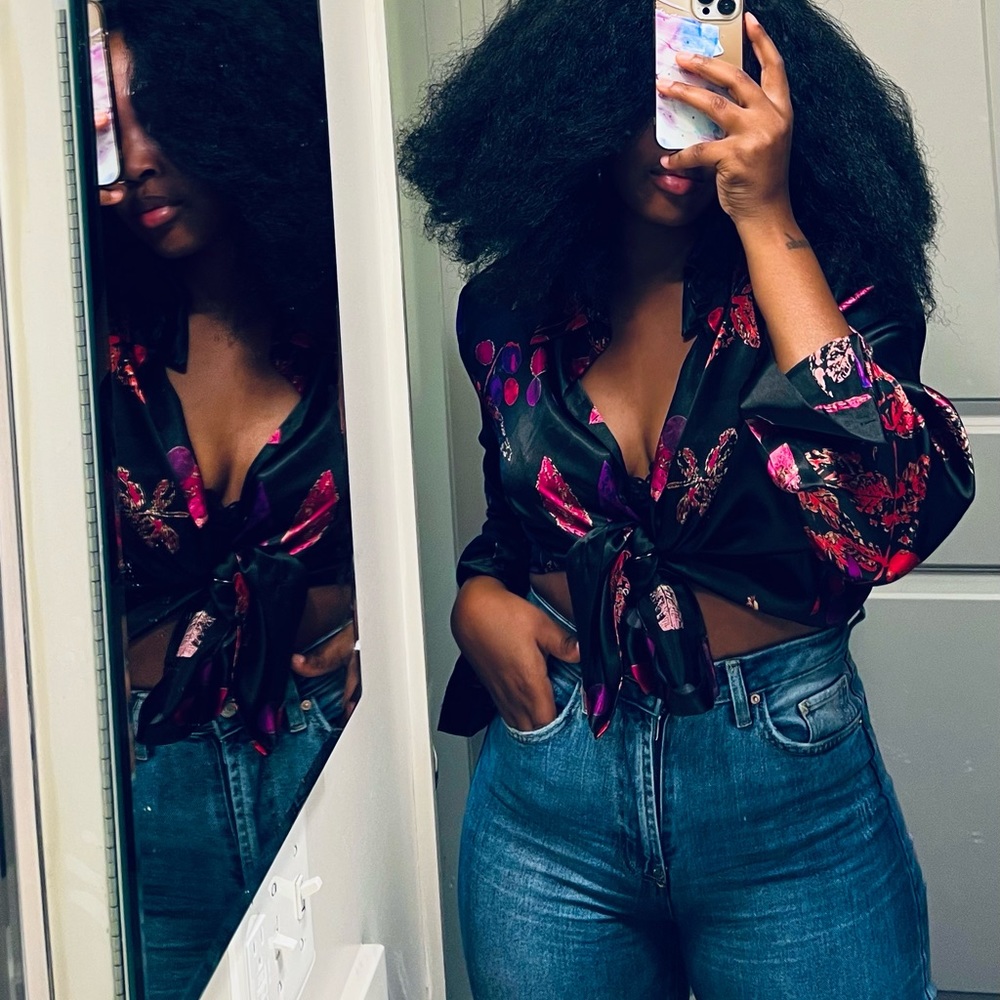 Floral Vintage Blouse